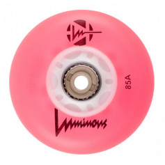 LUMINOUS LED WHEELS - PINK - 76 mm x4