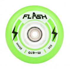 MICRO FLASH WHEELS 76/80 mm - GREEN x4