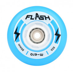 MICRO FLASH WHEELS 76/80 mm - BLUE x4