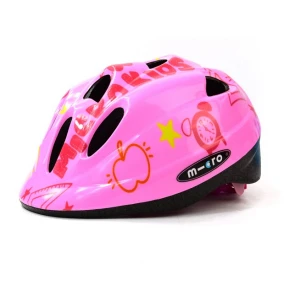 Ochrona: Kask dziecięcy MICRO FLY HELMET - PINK
